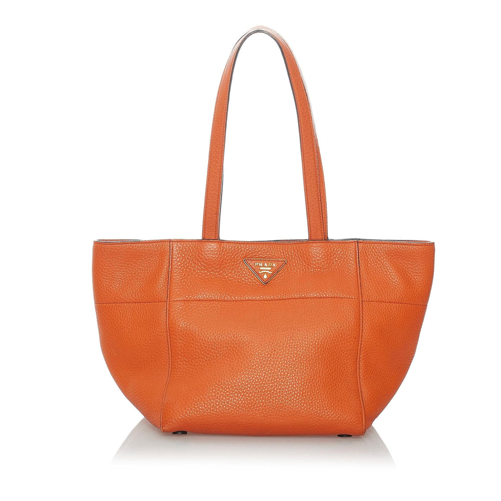 Prada Vitello Daino Leather Tote (SHG-30247)