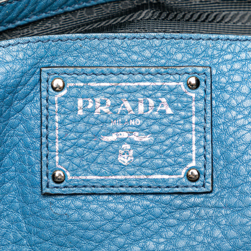 Prada Vitello Daino Open Convertible Tote (SHG-VTHUUU)