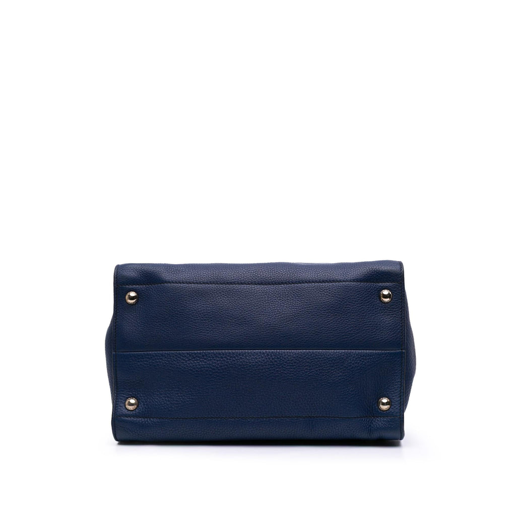 Prada Vitello Daino Open Convertible Tote