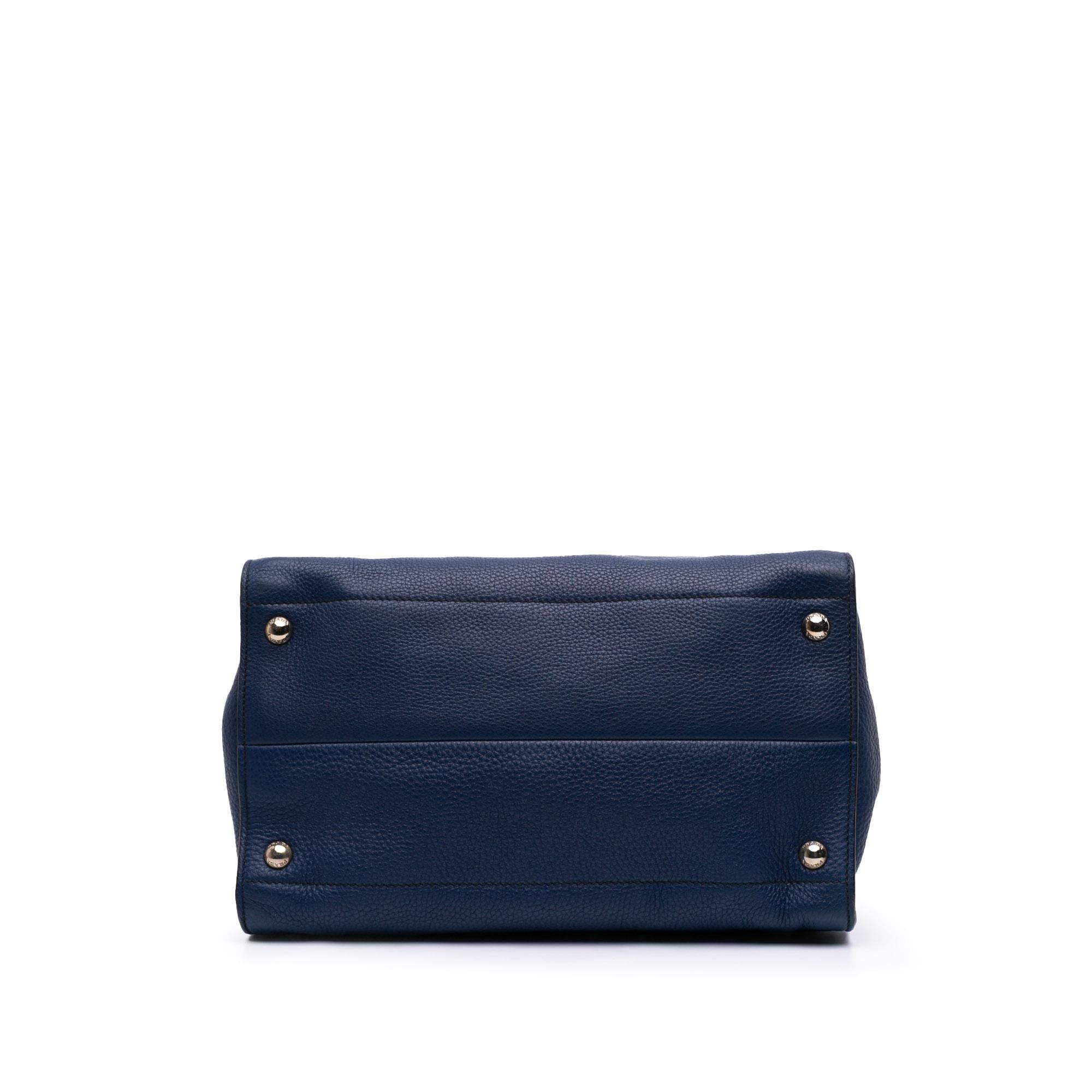 Prada Vitello Daino Open Convertible Tote