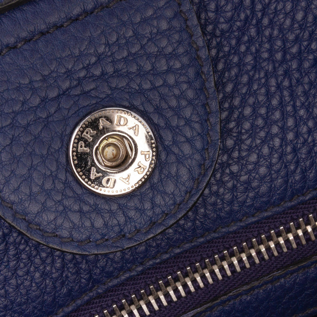 Prada Vitello Daino Open Convertible Tote