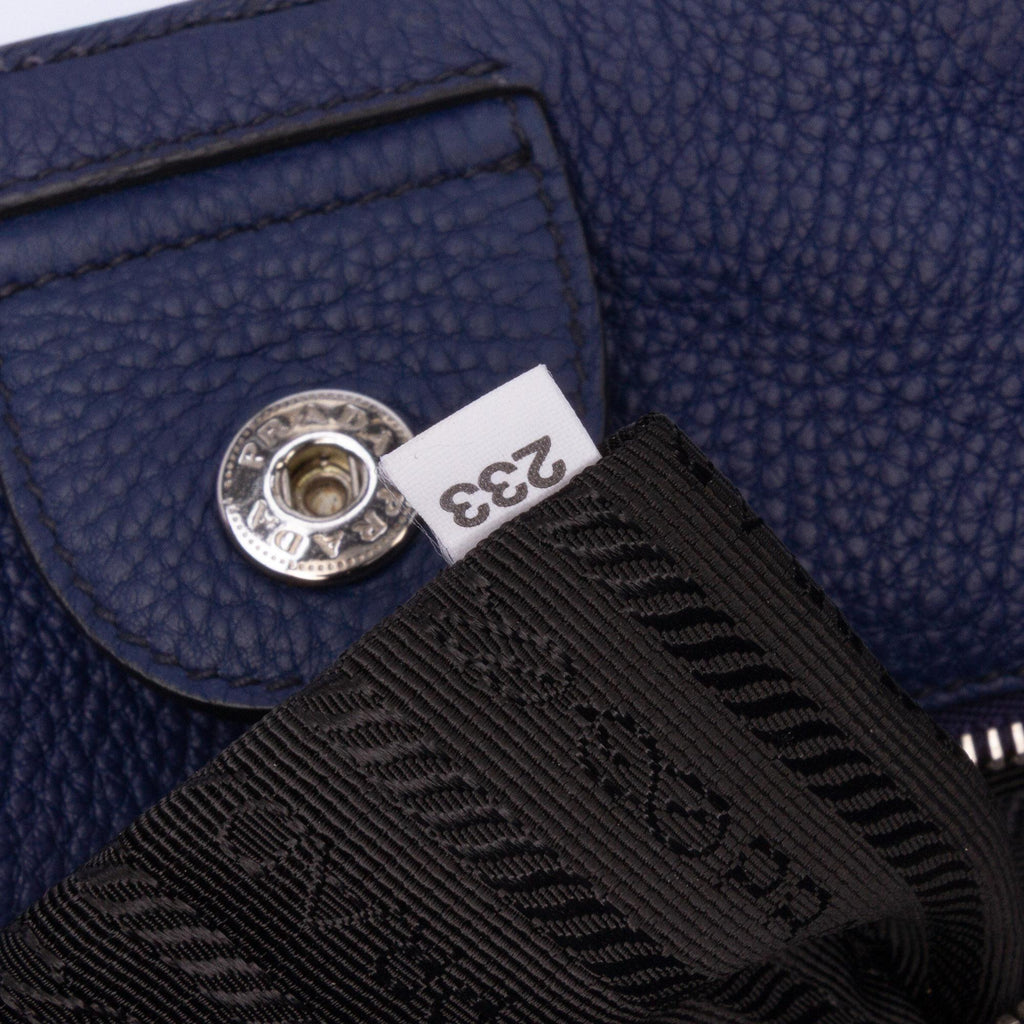Prada Vitello Daino Open Convertible Tote