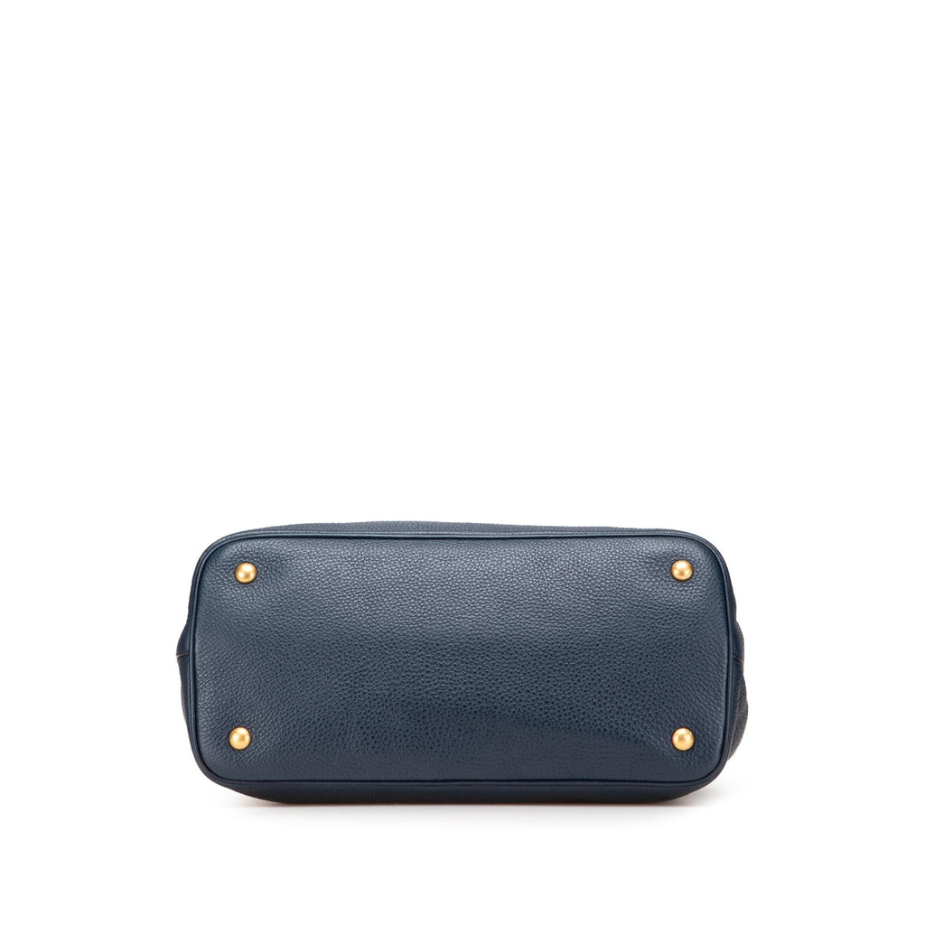 Prada Vitello Daino Open Convertible Tote