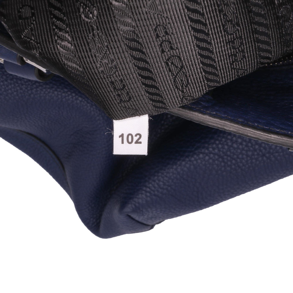 Prada Vitello Daino Open Convertible Tote