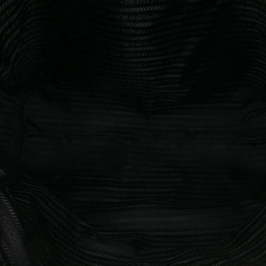 Prada Vitello Daino Open Convertible Tote
