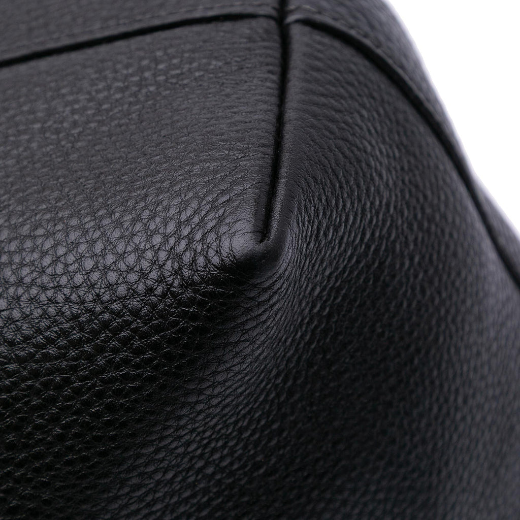 Prada Vitello Daino Open Convertible Tote