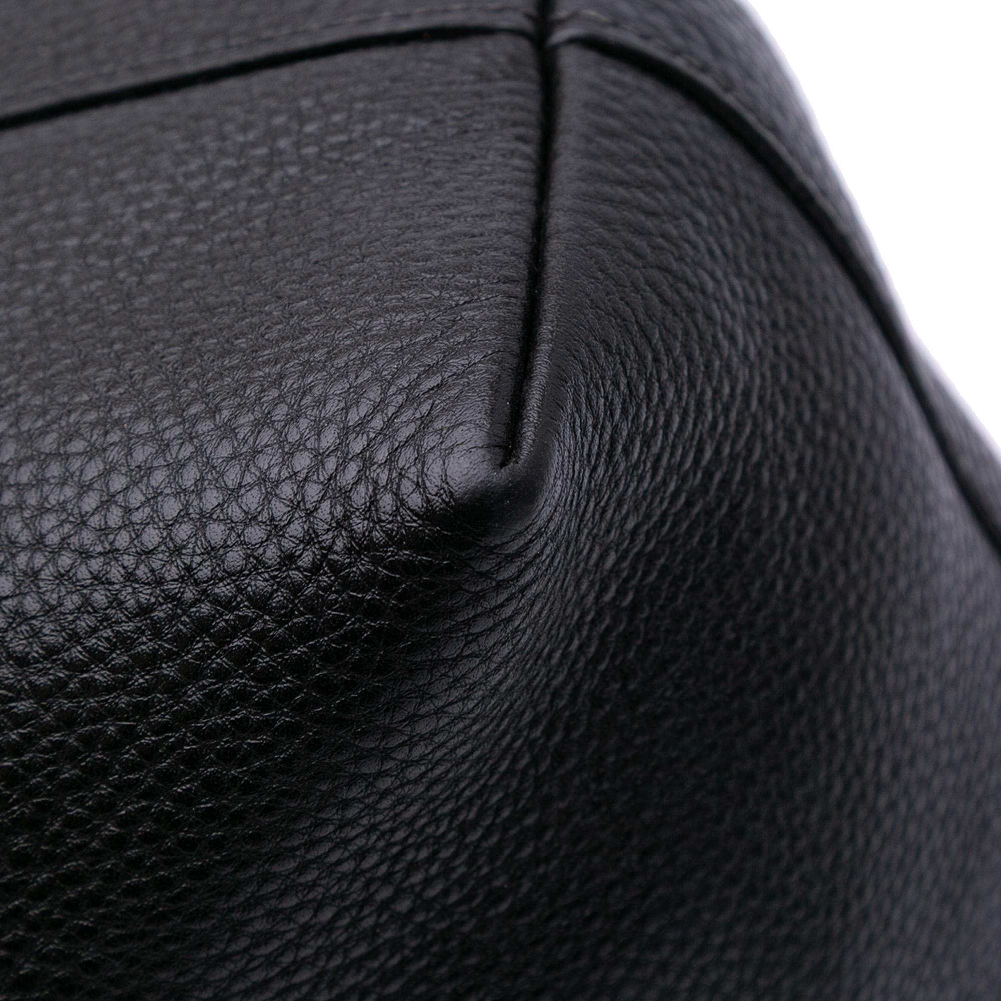 Prada Vitello Daino Open Convertible Tote