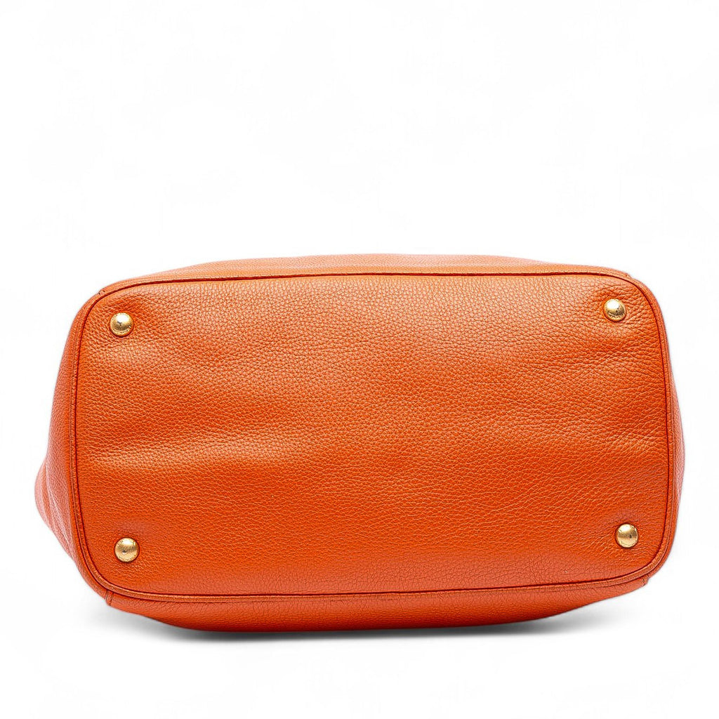 Prada Vitello Daino Open Convertible Tote