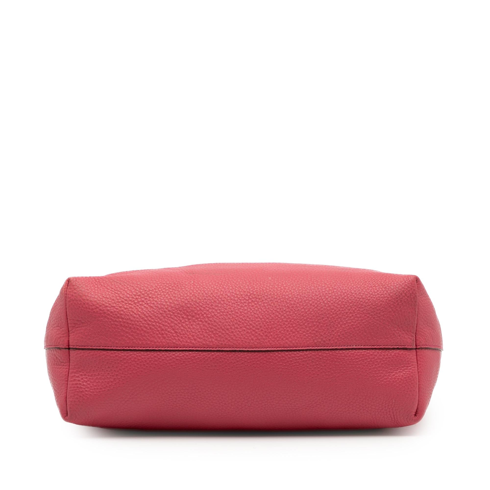 Prada Vitello Daino Open Convertible Tote