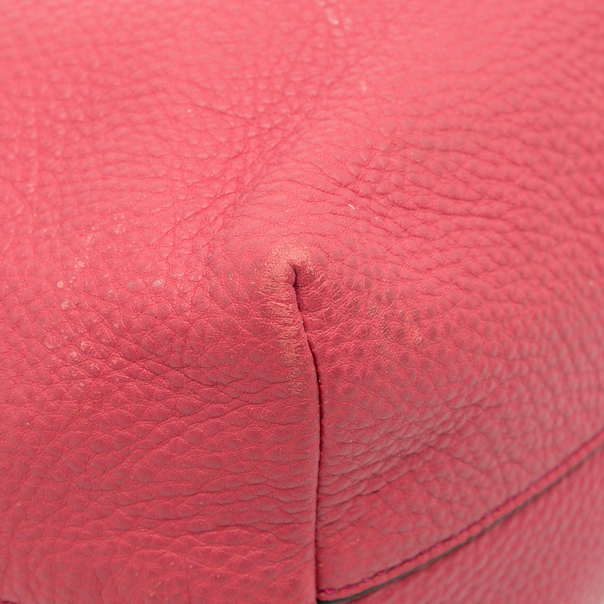 Prada Vitello Daino Open Convertible Tote