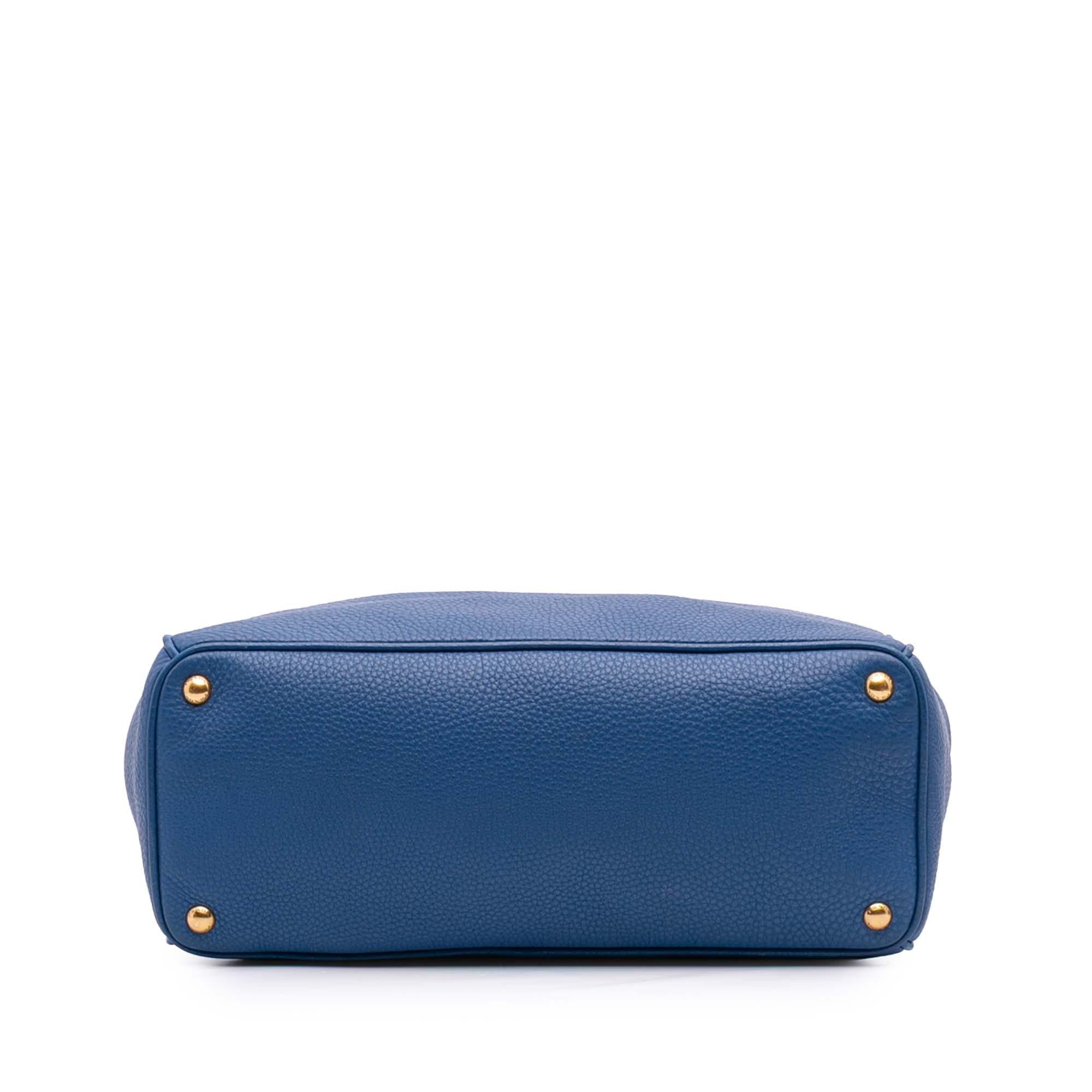 Prada Vitello Daino Open Convertible Tote