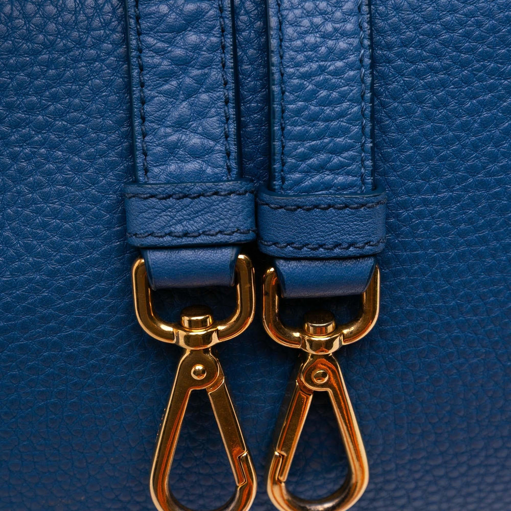Prada Vitello Daino Open Convertible Tote