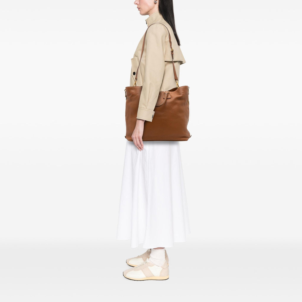Prada Vitello Daino Open Convertible Tote
