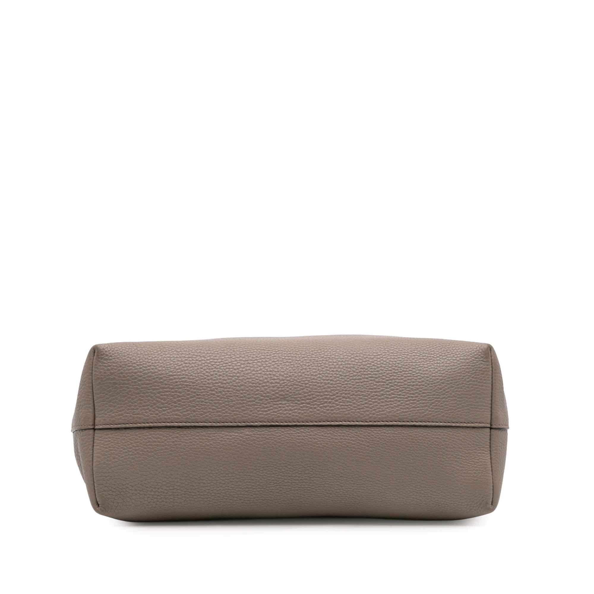 Prada Vitello Daino Open Convertible Tote