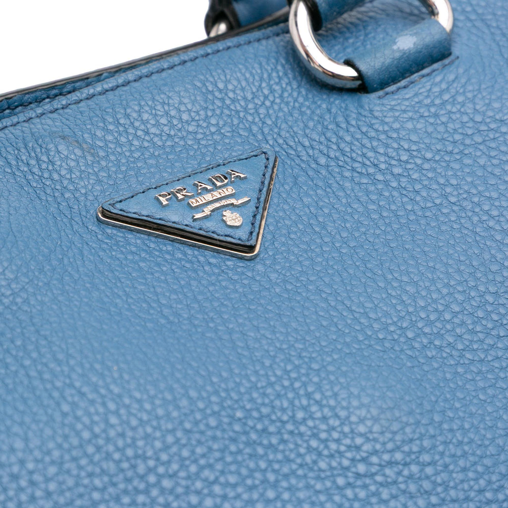 Prada Vitello Daino Open Convertible Tote