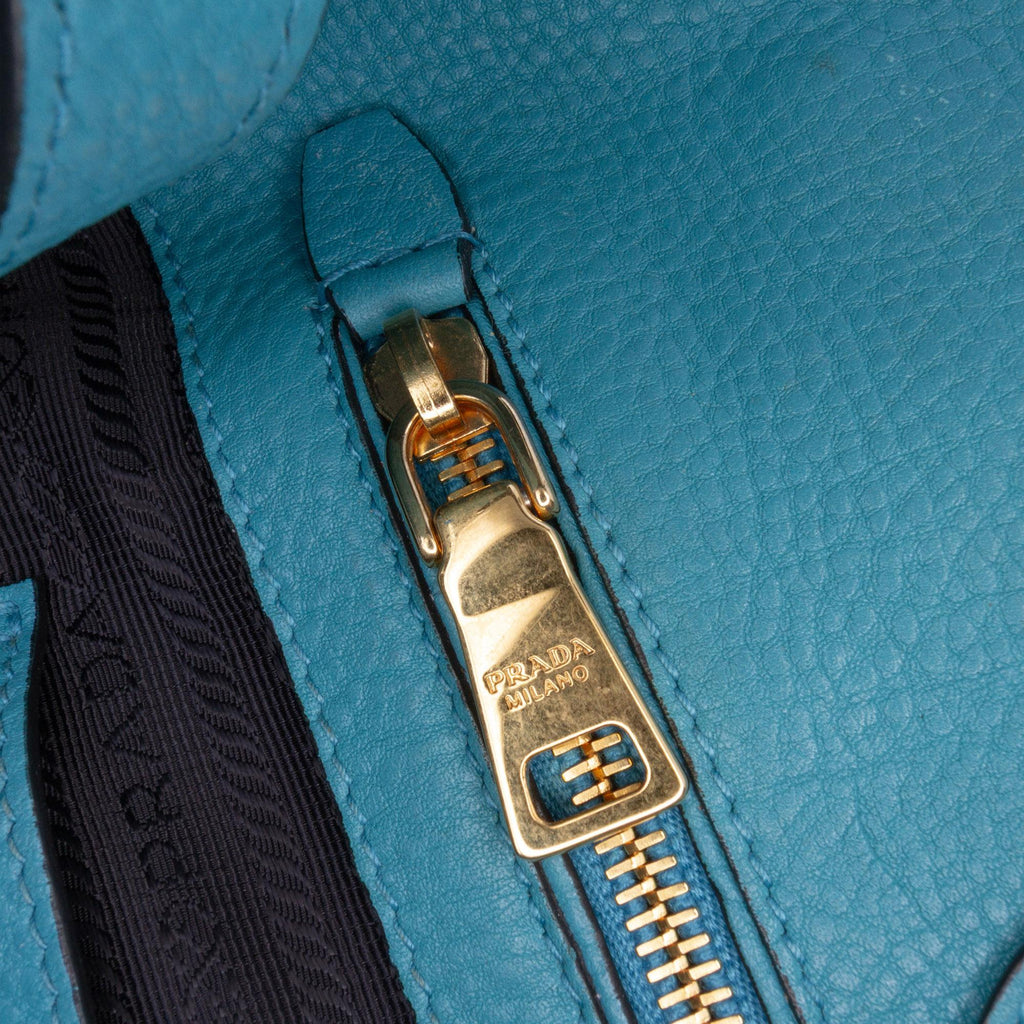 Prada Vitello Daino Open Convertible Tote