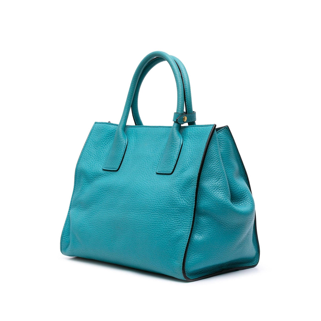 Prada Vitello Daino Open Convertible Tote