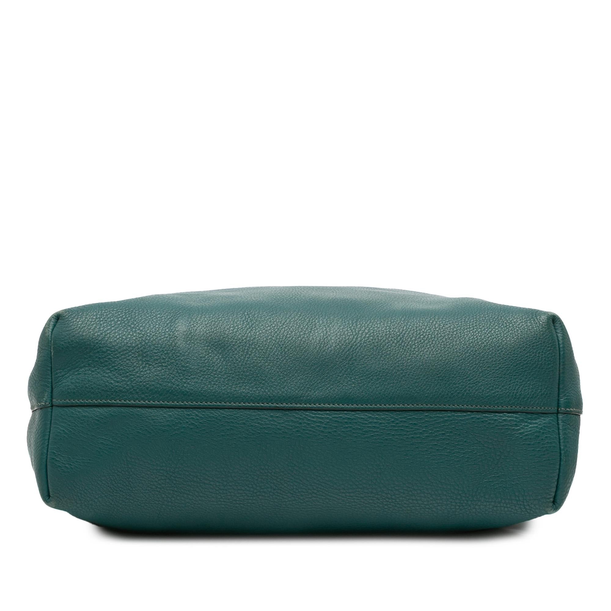 Prada Vitello Daino Open Convertible Tote