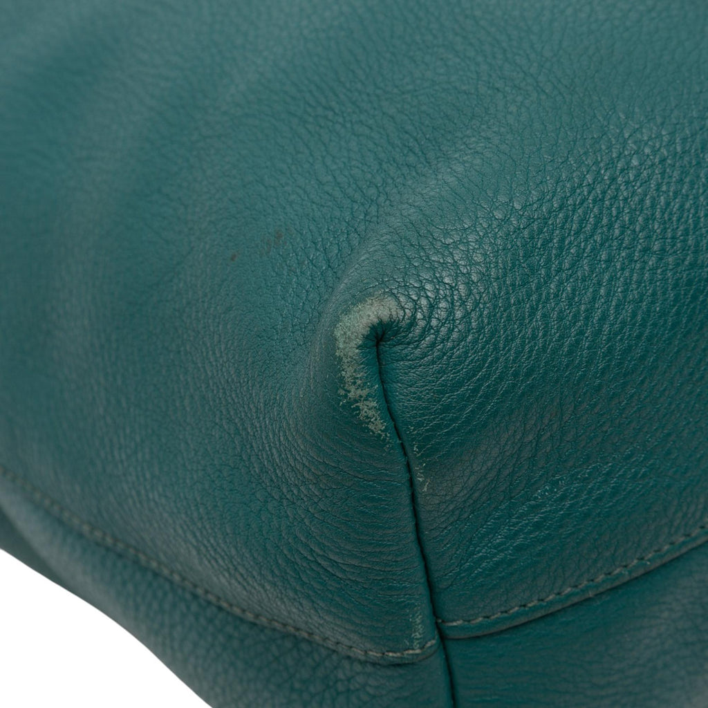 Prada Vitello Daino Open Convertible Tote