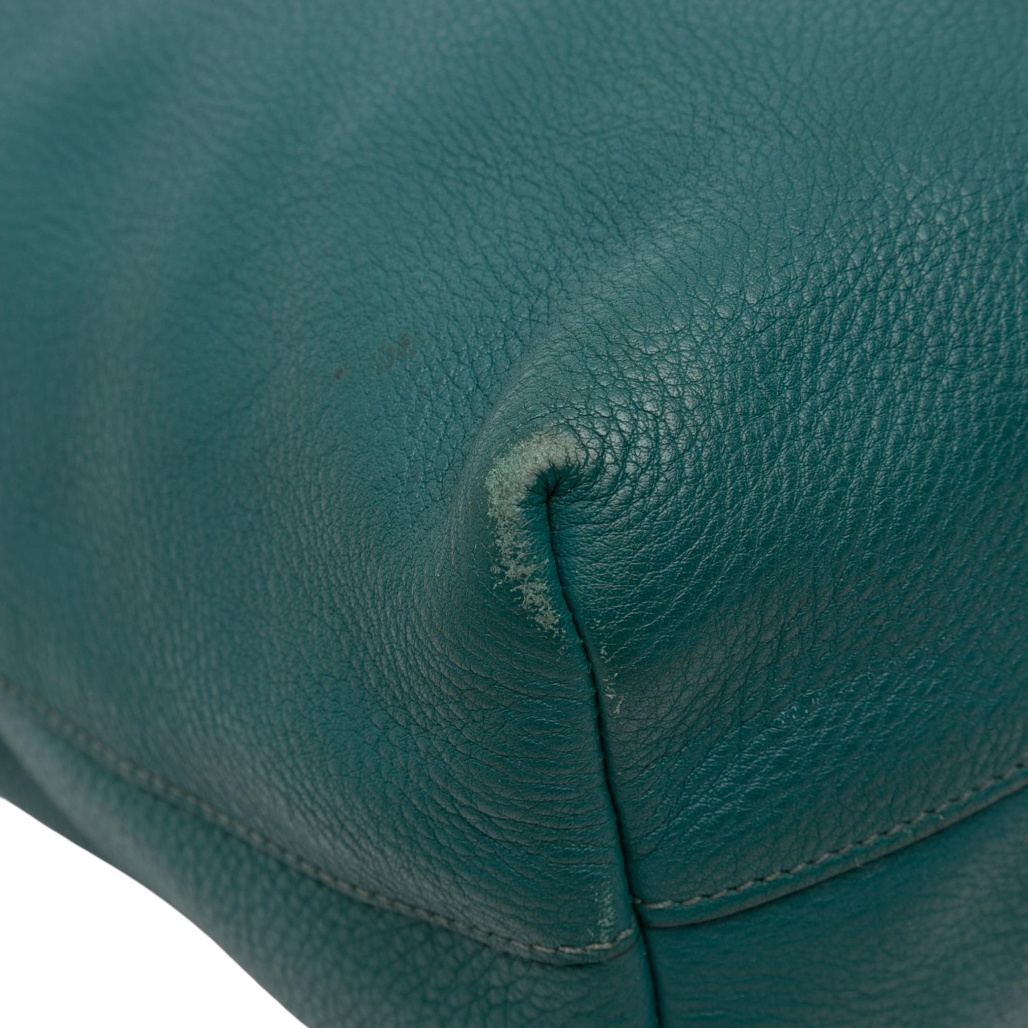 Prada Vitello Daino Open Convertible Tote