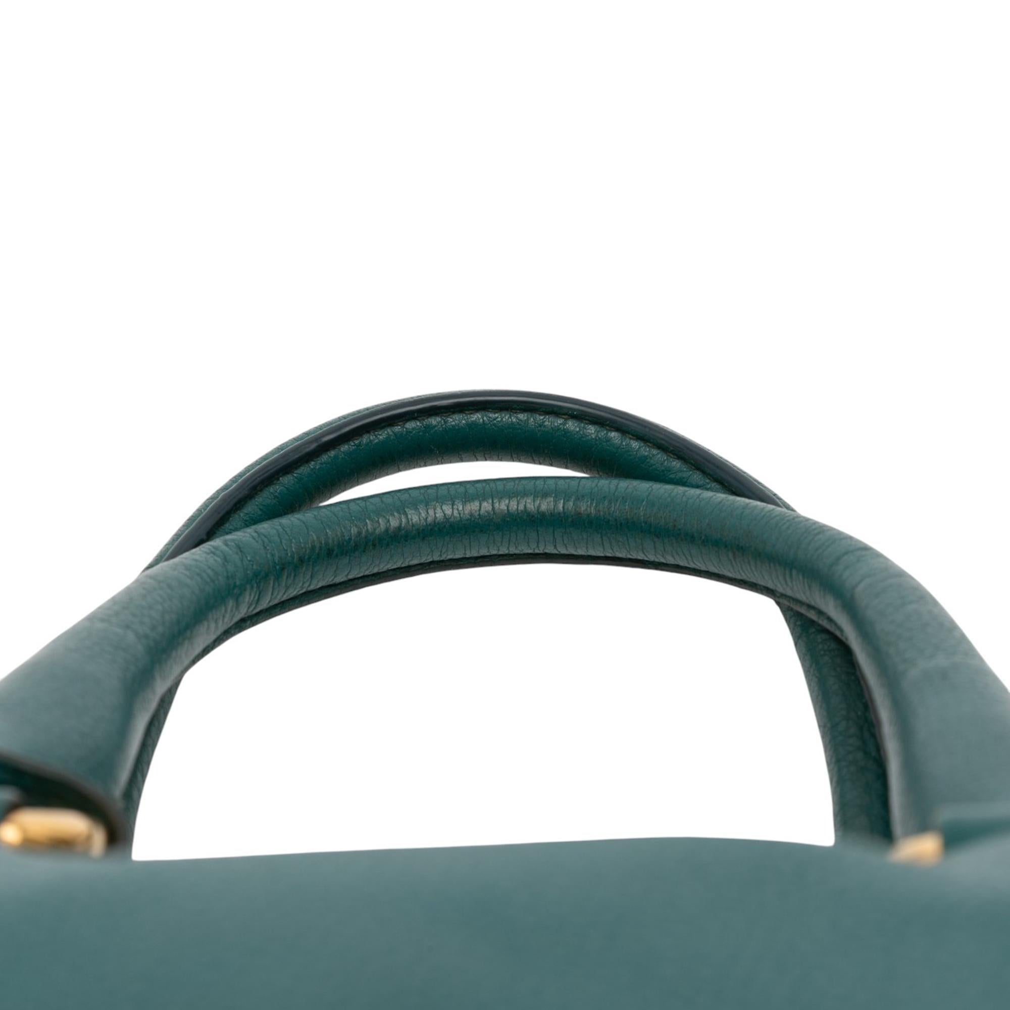 Prada Vitello Daino Open Convertible Tote