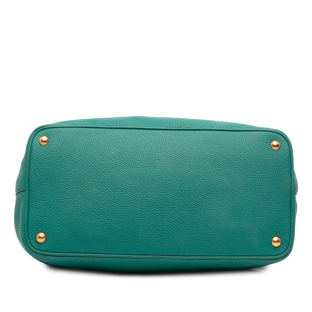 Prada Vitello Daino Open Convertible Tote