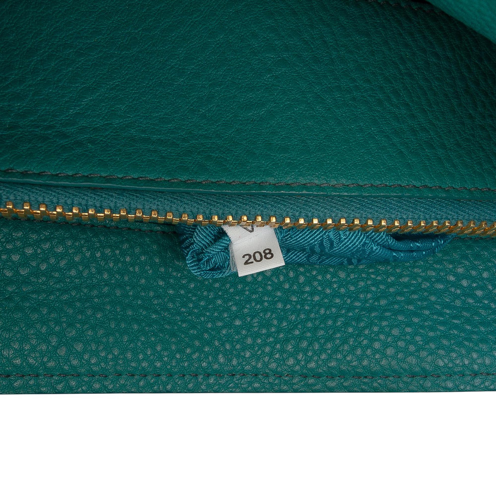 Prada Vitello Daino Open Convertible Tote