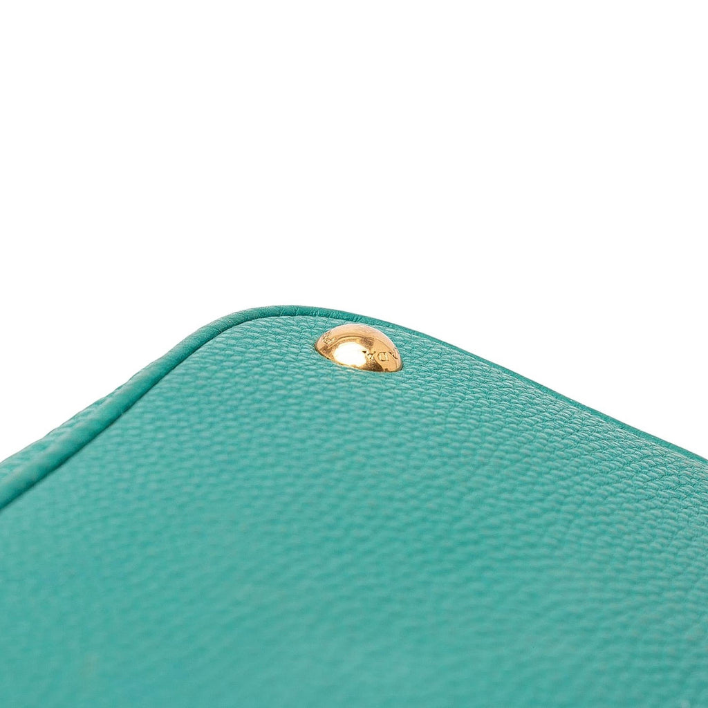 Prada Vitello Daino Open Convertible Tote