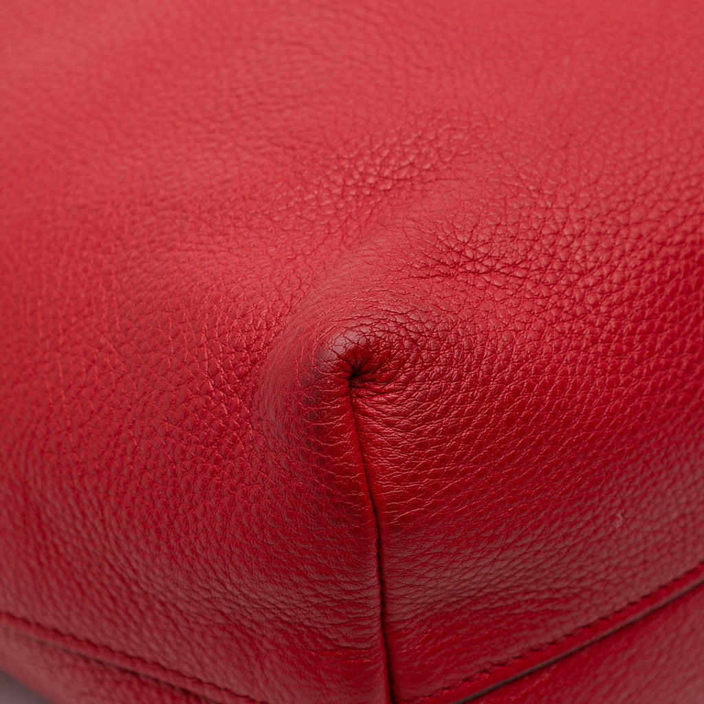 Prada Vitello Daino Open Convertible Tote