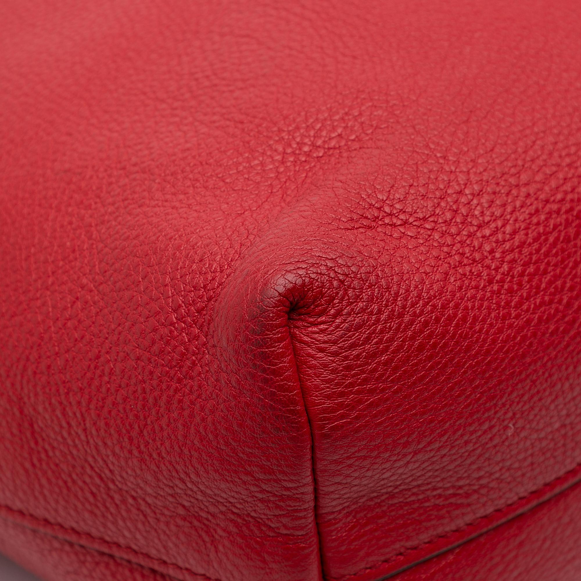 Prada Vitello Daino Open Convertible Tote