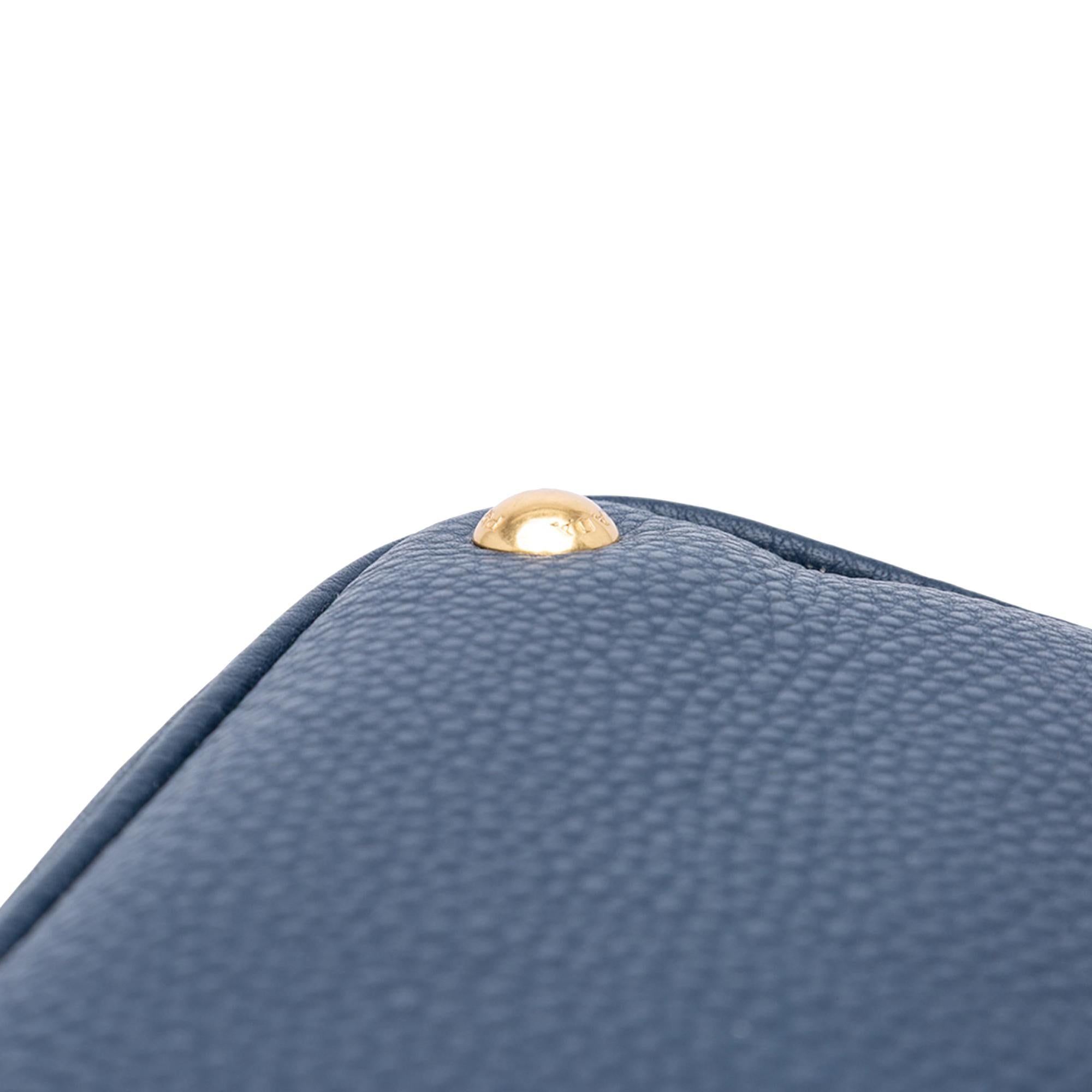 Prada Vitello Daino Open Convertible Tote