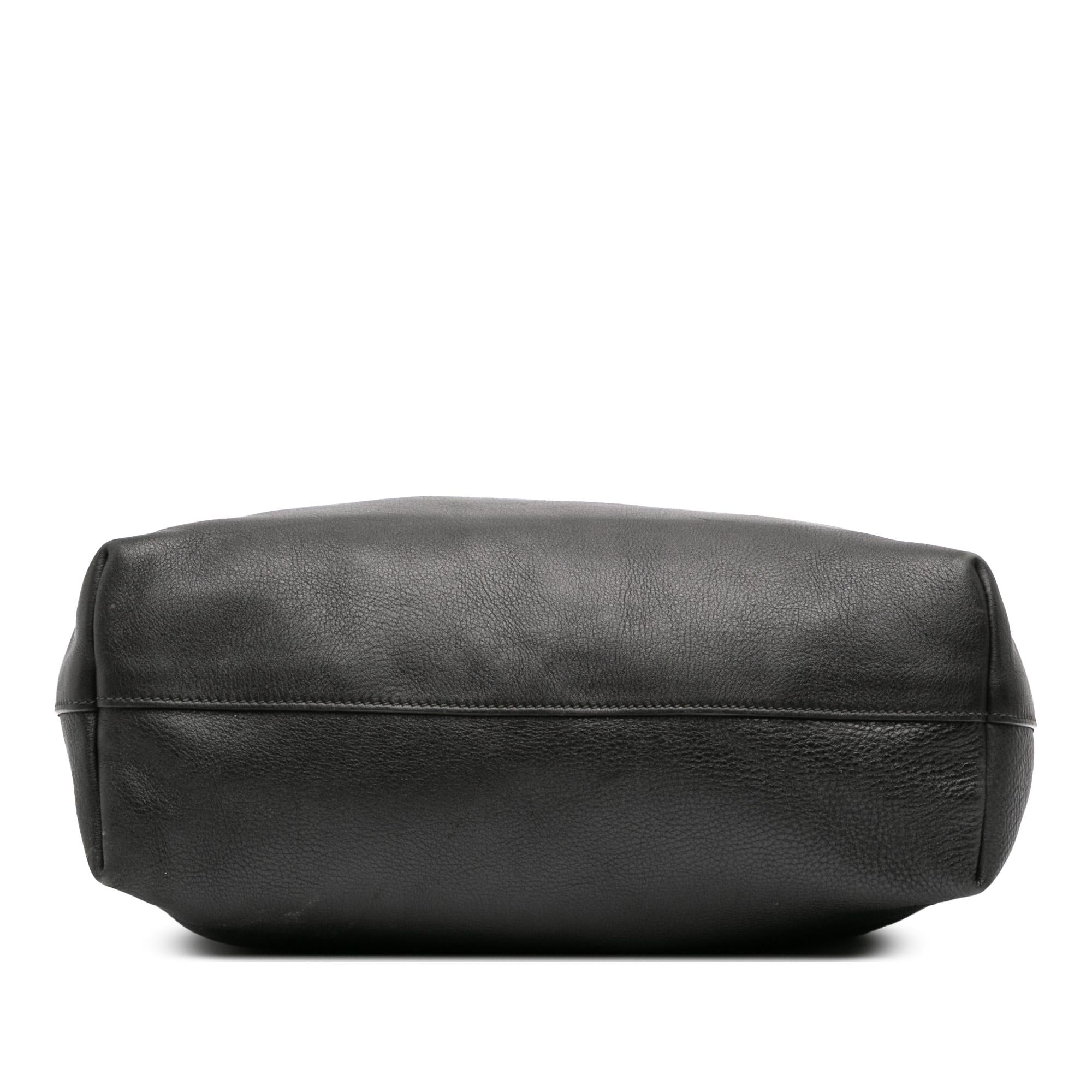 Prada Vitello Daino Open Convertible Tote