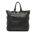 Prada Vitello Daino Open Convertible Tote