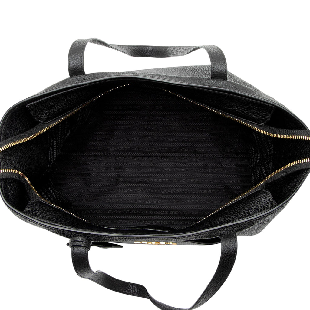 Prada Vitello Daino Pocket Shopping Tote (SHF-ArkUVK)