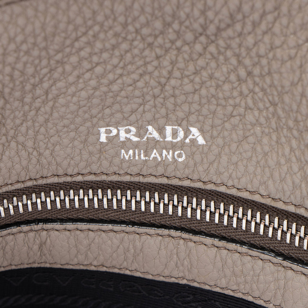 Prada Vitello Daino Zip Tote