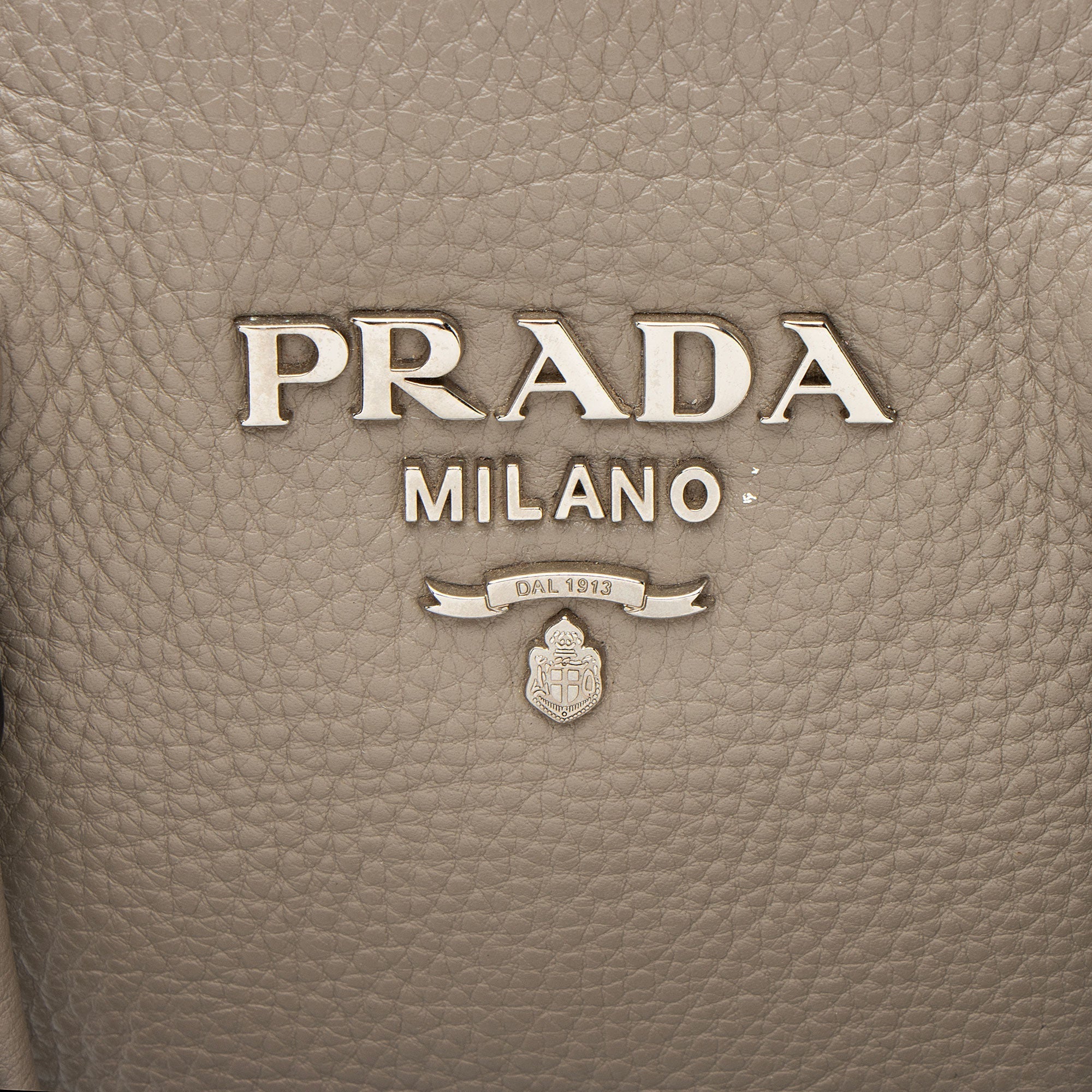 Prada Vitello Daino Zip Tote