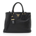 Prada Vitello Daino Shopping Tote (SHF-rtAZE9)