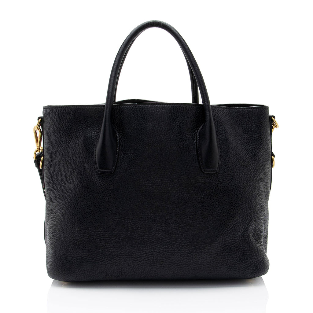 Prada Vitello Daino Shopping Tote (SHF-I79QkY)