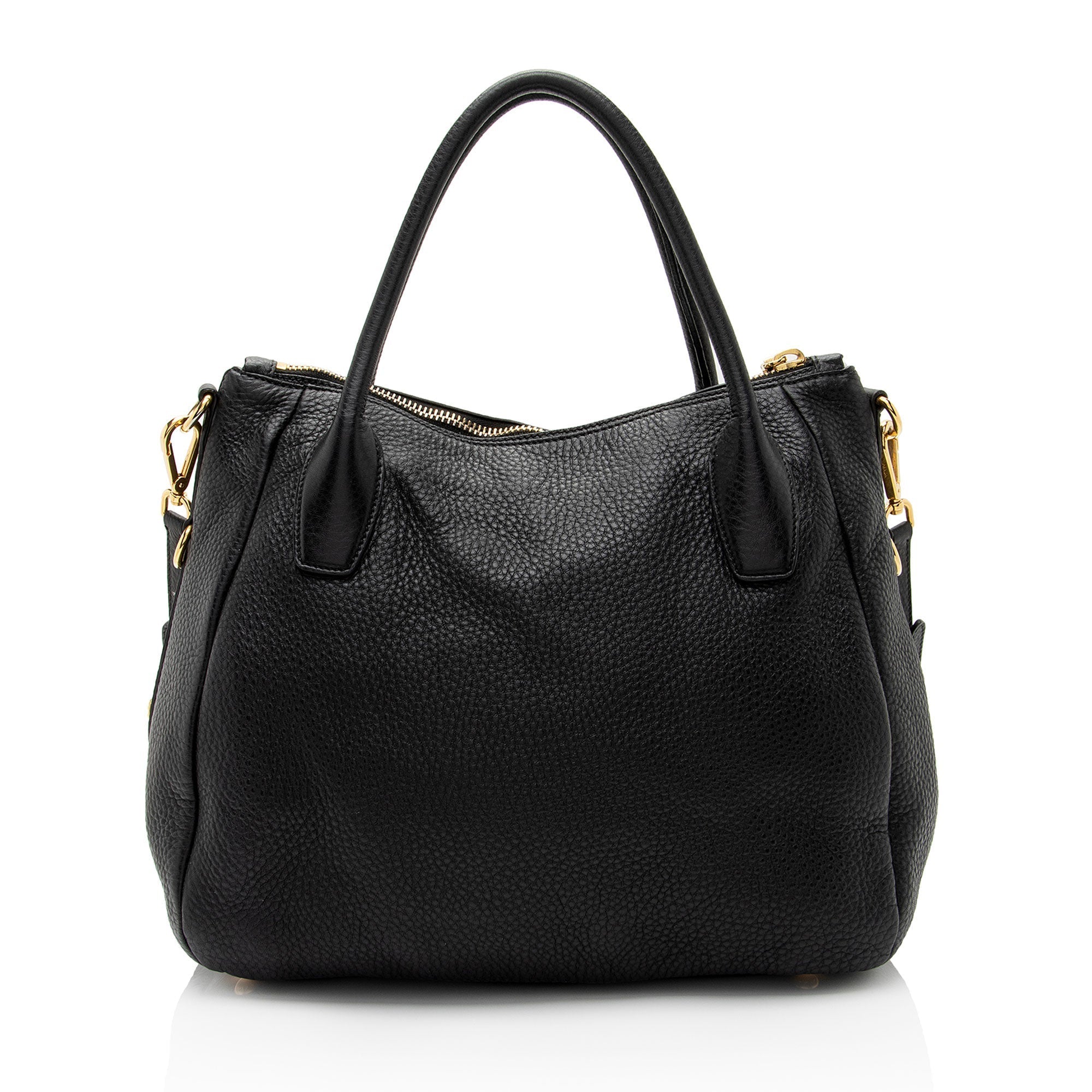 Prada Vitello Daino Shopping Tote (SHF-vYoFUv)