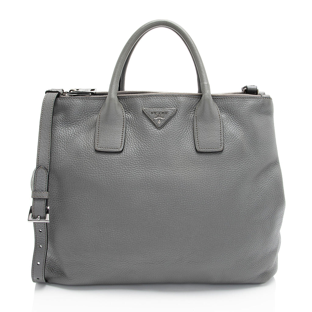 Prada Vitello Daino Shopping Tote (SHF-VEDEUE)
