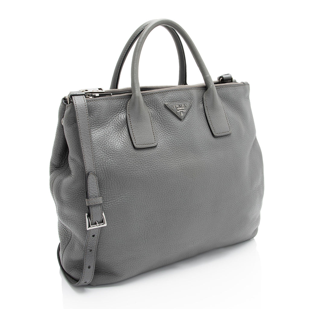 Prada Vitello Daino Shopping Tote (SHF-VEDEUE)