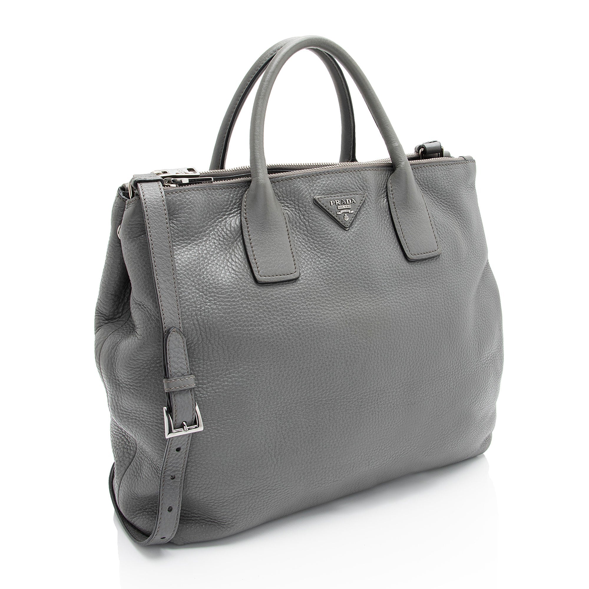 Prada Vitello Daino Shopping Tote (SHF-VEDEUE)