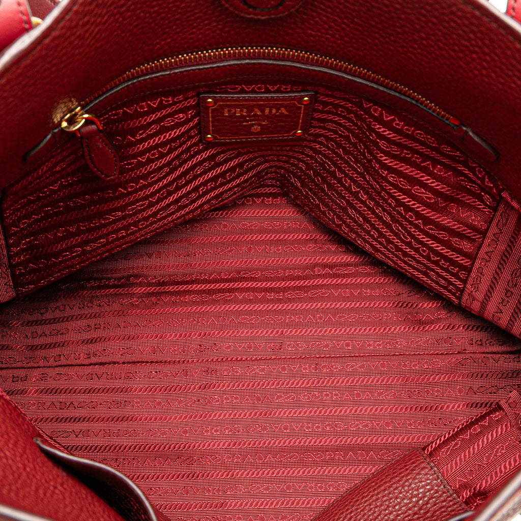 Prada Vitello Daino Shopping Tote