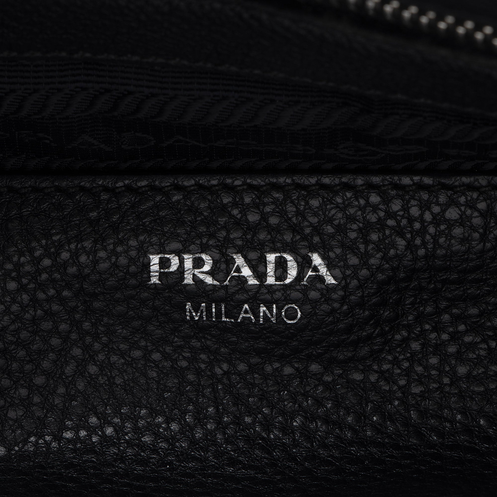 Prada Vitello Daino Shopping Tote