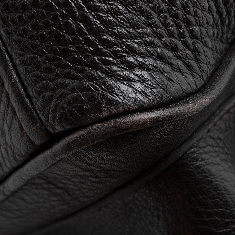 Prada Vitello Daino Side Pocket Tote (SHF-21558)