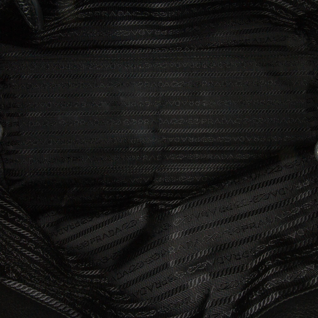 Prada Vitello Daino Side Zip Tote (SHG-G8aLLR)