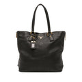 Prada Vitello Daino Side Zip Tote
