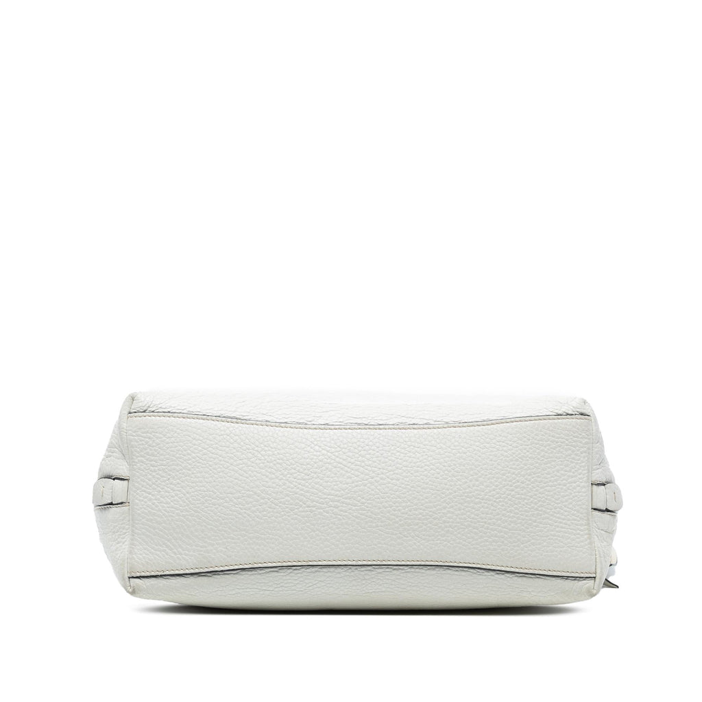 Prada Vitello Daino Side Zip Tote