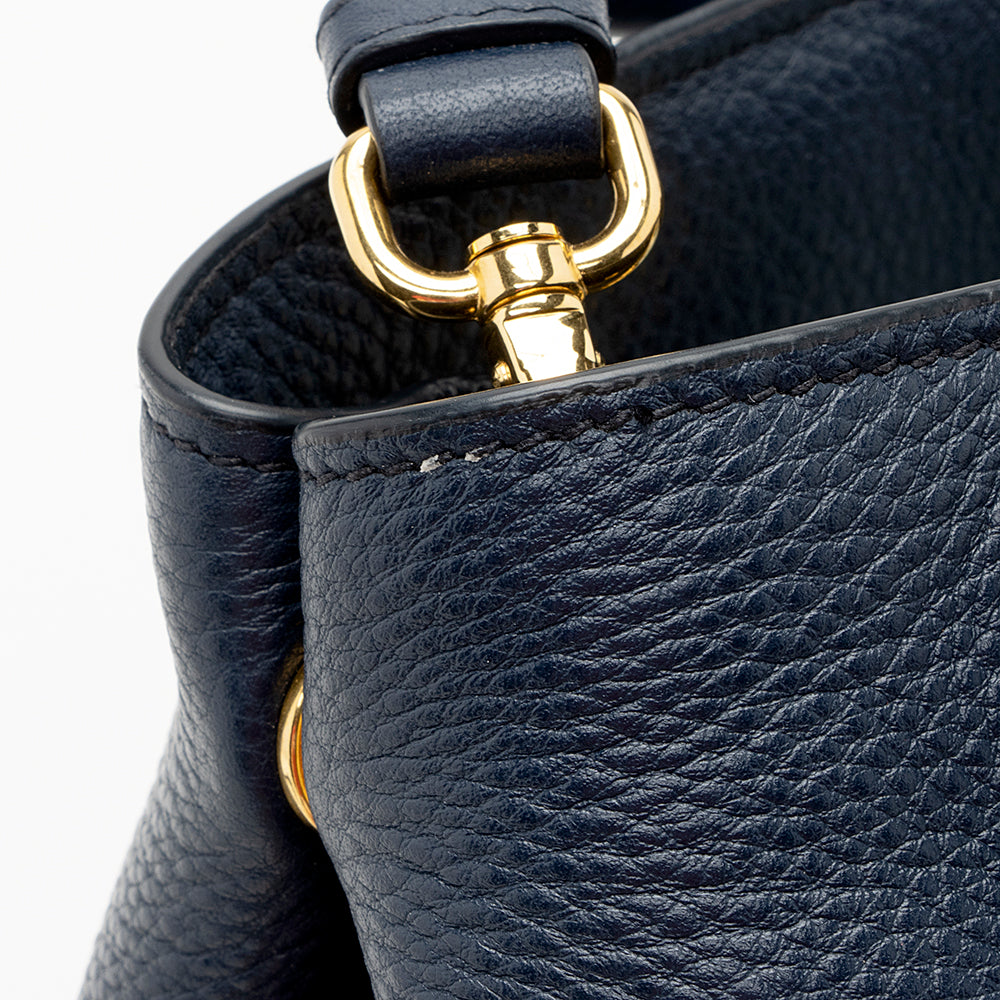 Prada Vitello Daino Small Tote (SHF-21570)