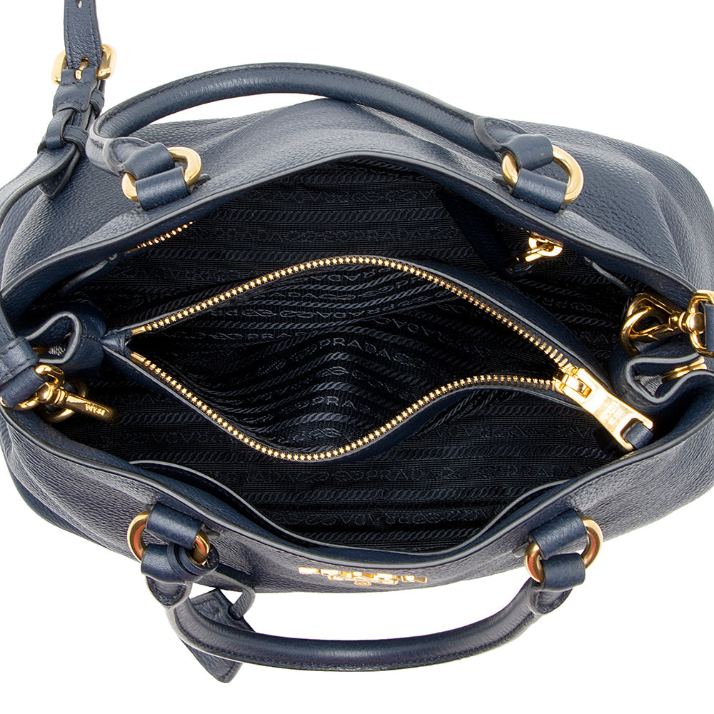 Prada Vitello Daino Small Tote (SHF-21570)